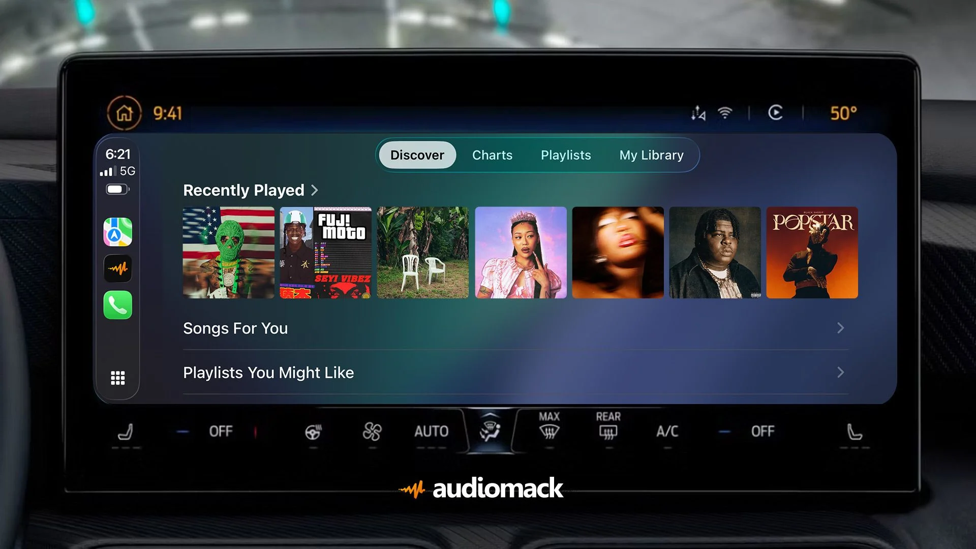 Audiomack Is Now on Apple CarPlay